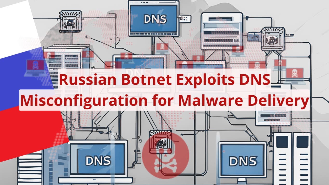 Russian Botnet Exploits DNS Misconfiguration for Malware Delivery