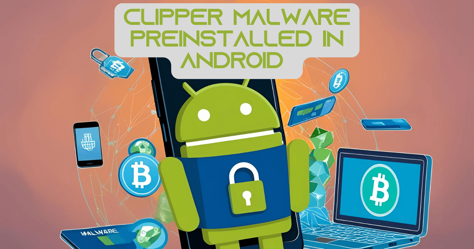 Clipper Malware Preinstalled in Android Devices Targeting Crypto Wallets