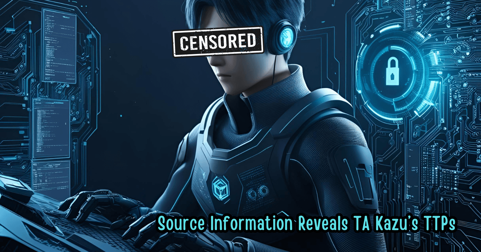 Source Information Reveals TA Kazu’s TTPs for Targeting Organizations, including Government and LEAs