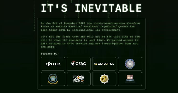 Europol Dismantles Criminal Messaging Service MATRIX in Major Global Takedown